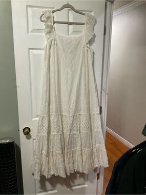 Anthropologie | Dresses | Anthropologie Carla Embroidered Maxi Dress |  Poshmark